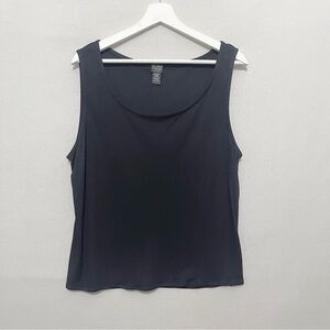 Eileen Fisher Black Sleeveless Tank Top